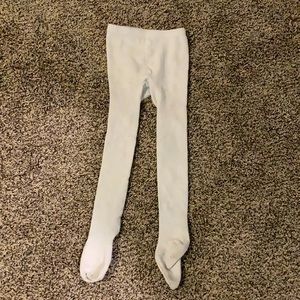 white socks and tights